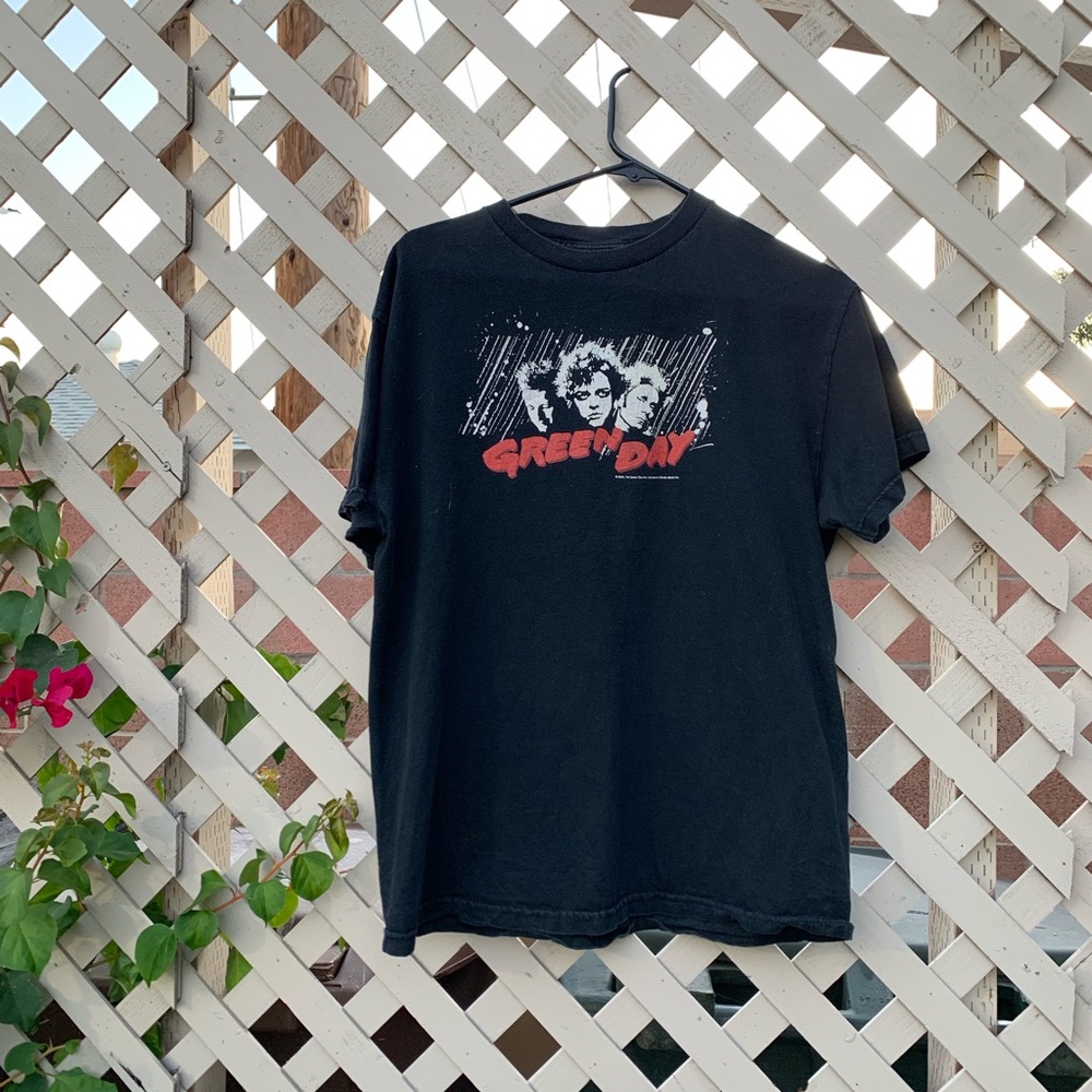 Green Day Band Shirt
